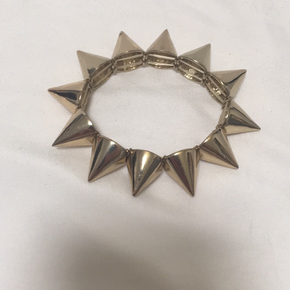 Gold SPIKE Bracelet - Picture 1 of 5